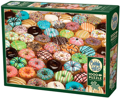 Puzzle Cobble Hill Kolorowe pączki 68 x 48 cm 1000 elementów (0625012400206)