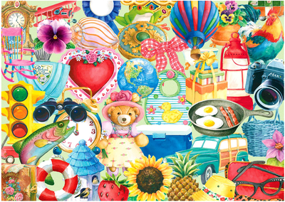 Puzzle Enjoy Miscellaneous Medley 68 x 48 cm 1000 elementów (5949194019045)