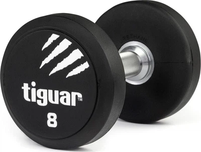 Гантель прогумована Tiguar TI-WHPU0080 8 кг