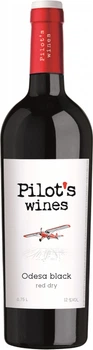 Вино Pilot’s Wines Одеський чорний червоне сухе 0.75 л (4820188112366)