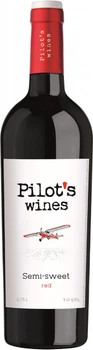 Вино Pilot’s Wines червоне напівсолодке 0.75 л (4820188112458)