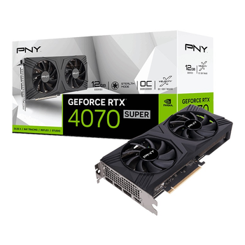 Видеокарта PNY GeForce RTX 4070 SUPER 12GB VERTO (VCG4070S12DFXPB1-O)