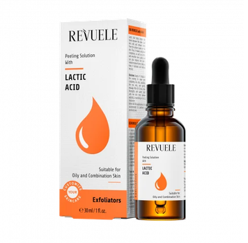 Пилинг для лица с молочной кислотой Revuele Peeling Solution Lactic Acid Serum, 30 мл