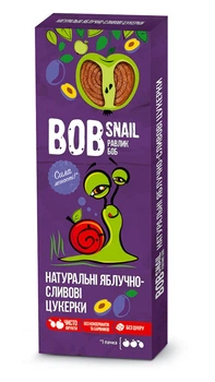 Конфеты яблочно-сливовые 30г Улитка БОБ 30г