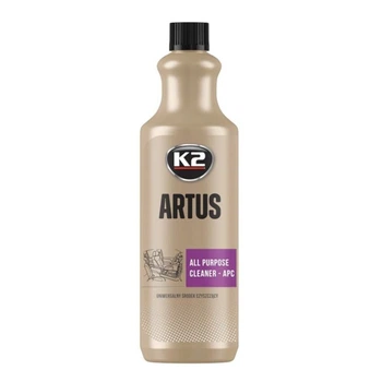 Очиститель для пластика K2 Artus 1л концентрат для обивки резины ткани и искусственной кожи (DO-LI_33S)