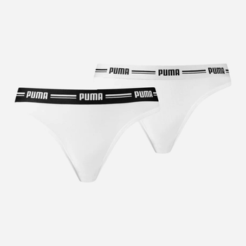 Набір трусиків танга Puma Women String 2P 90785404 L White (8718824912691)