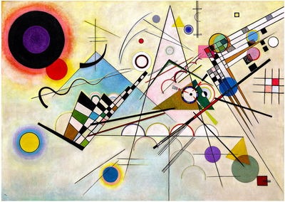 Puzzle Enjoy Vassily Kandinsky Kompozycja 8 68 x 48 cm 1000 elementów (5949194015450)