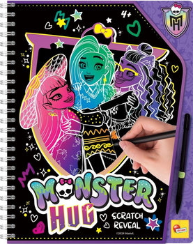 Scratchbook Lisciani Monster High Scratch reveal (9788833512709)