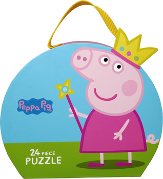 Пазл Barbo Toys Peppa Pig Принцеса у валізі 40 x 60 x 0.2 см 24 деталі (5704976090205)