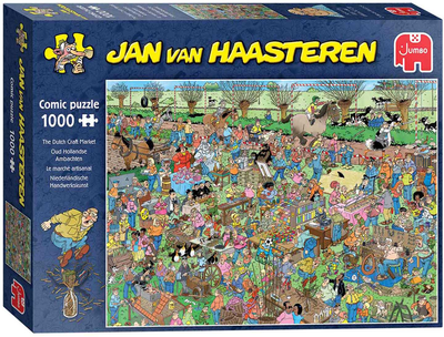 Puzzle Jumbo Falcon Holenderski targ 68 x 49 cm 1000 elementów (8710126200469)