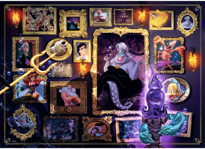 Puzzle Ravensburger Villainous Urszula 70 x 50 cm 1000 elementów (4005555000396)