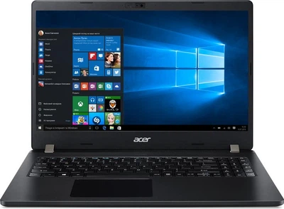 Ноутбук Acer TravelMate P2 TMP215-52-37L9 (NX.VLNET.003) Black / Intel i3-10110U/ RAM 12 ГБ / SSD 256 ГБ + HDD 1 ТБ / Intel UHD Graphics / Windows 10 Pro (б/в)