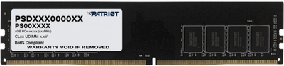 Оперативна пам'ять Patriot DDR4-3200 8192MB PC4-25600 Signature (7D4832AB8CH00500PT)