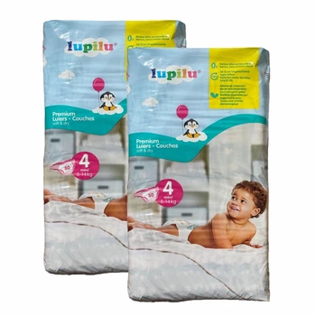 Преміум підгузники Lupilu soft & dry 4 Maxi (8-14 кг) 160 шт