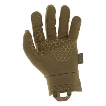 Тактические зимние перчатки Mechanix "Coldwork™ Base Layer Coyote Gloves" Coyote койот 2XL