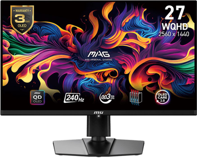 Монитор 26.5" MSI MAG 271QPX QD-OLED E2