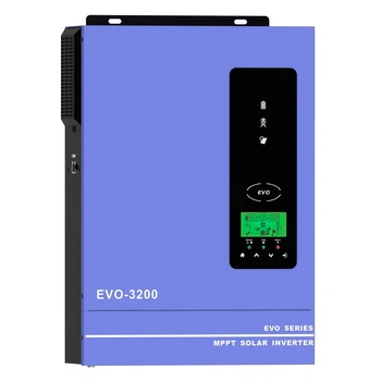 Гибридный инвертор Anern AN-SCI-EVO-3200, 24 В, 3000 Вт 80 А (Функция подмешивания) зарядка 60А