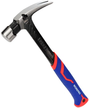 Молоток кровельный Workpro PRO PLUS с магнитом 570 г (WP241014)