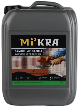 Пластифікатор замінник вапна 10л Мі2кра