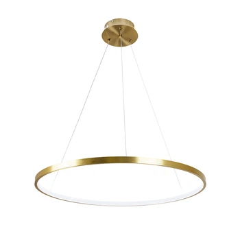 Люстра підвісна світлодіодна LED кільце Levistella 7529832-1 BRONZE LED (600) бронза