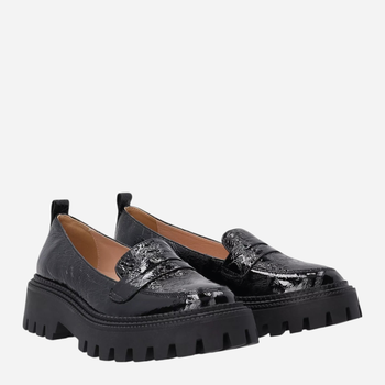 Loafersy damskie skórzane