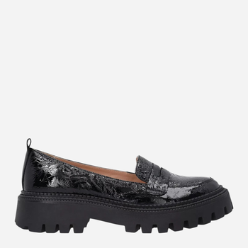 Loafersy damskie skórzane Venezia V003CRBLOBM102 36 Czarne (5906140583517)