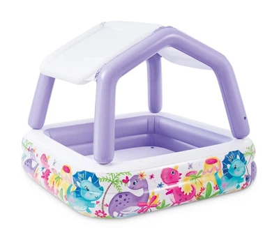 Надувной детский бассейн 157 x 157 x 122 см Intex 57470-violet Фиолет
