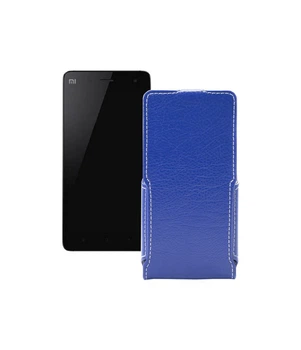 Чохол-флип з екошкіри для телефону Xiaomi Mi Note Синій