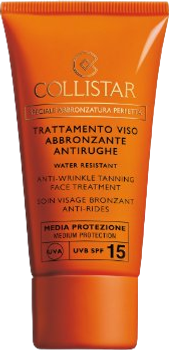 Крем для обличчя Collistar Anti-Wrinkle Tanning SPF 15 50 мл (8015150260367)