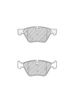 Тормозные колодки дисковые Ferodo (FDB4380)