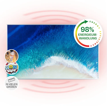 Инфракрасный обогреватель Klarstein Wonderwall Air Art Beach Настенный обогреватель-картина 600 Вт