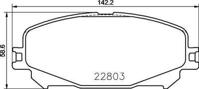 Гальмівні колодки дискові Brembo (P68071)