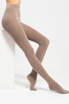 Колготки 602 COTTON 110 Legs 5(XL) Бежевый меланж (90622)