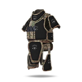 Бронекостюм ATAS (Advanced Ukrarmor Tactical Armor Suit) Level II. Клас захисту - 2. Мультикам. L/XL