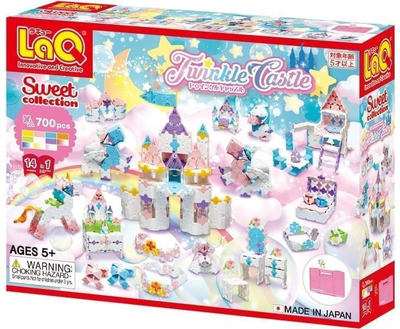 Klocki konstrukcyjne LaQ Twinkle Castle 700 elementów (4952907007827)