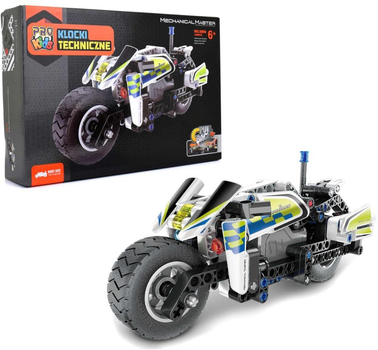 Klocki konstrukcyjne Pro Kids Motor ścigacz 193 elementy (5903943003655)