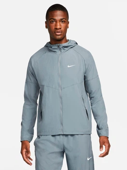 Спортивная ветровка мужская Nike Repel Miler DD4746-084 L Серая (195242190036)