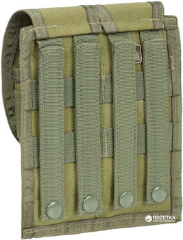 Подсумок для магазинов AK / M4 P1G-Tac MOLLE Rifle Mag's Covered Pouch RMCP P020000OD Оливковый (2000980345625)