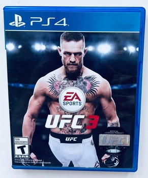 UFC 3, русские субтитры - диск для PlayStation 4, Б/У
