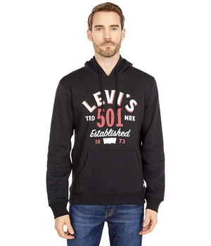 Вінтажне худі Levi's TRD 501 MRK Pullover Hoodie Color: Black M