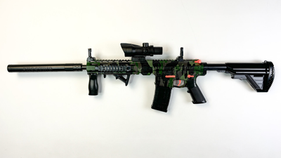 Автомат M416 WH01-1 стріляє орбізами, Іграшковий гелевий автомат на кульках orbeez + 500 орбізів