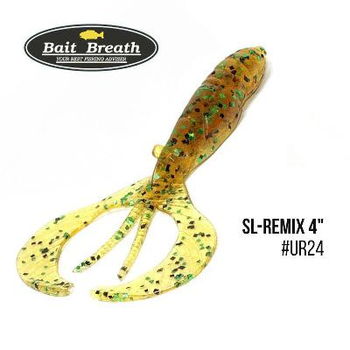 Приманка Bait Breath SL-Remix 4" (7шт.) (Ur24 Pumpkin / green・seed),FS0630431