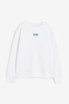 Утеплений світшот H&M пх8999 білий 170