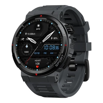 Смарт-годинник Zeblaze ARES 3 PLUS Black (розмова, тонометр, пульсоксиметр)
