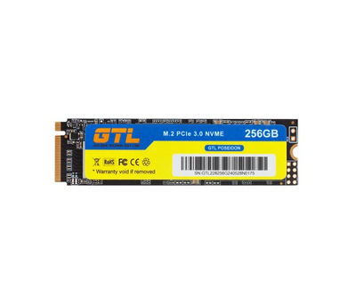 Твердотільний накопичувач SSD 256Gb, GTL Poseidon, PCI-E 3.0 x4, M.2 2280, 3D TLC, 2000/1700 МБ/с, Bulk (GTLPOS256GBNV)