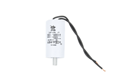 Конденсатор CBB60-G 3 мкФ, 450 В, Jyul (провод + болт)