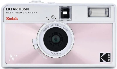 Пленочный фотоаппарат Kodak Ektar H35N Half Frame Camera Glazed Pink H35N розовый