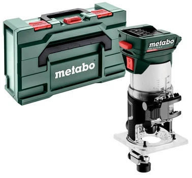 Аккумуляторный кромочный фрезер Metabo FMV 18 LTX BL 8 в Metabox без акб и з/у (601742840)
