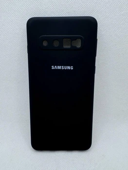 Чохол Silicone Cover Full для Samsung Galaxy S10 Чорний