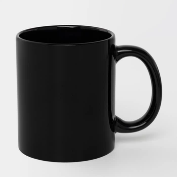 Кружка полностью цветная Full Color черная 11 Oz (330 мл) (10486)